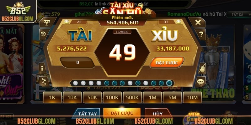 Tuyệt chiêu cược tài xỉu bom tấn ăn thắng lớn